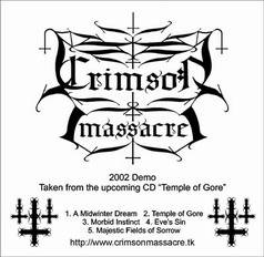 Crimson Massacre : 2002 Demo Crimson Massacre : 2002 Demo